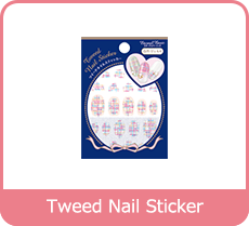 Tweed Nail Sticker