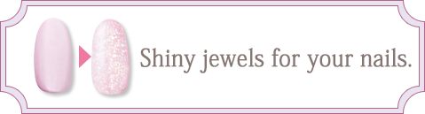 Shiny jewels for your nails.